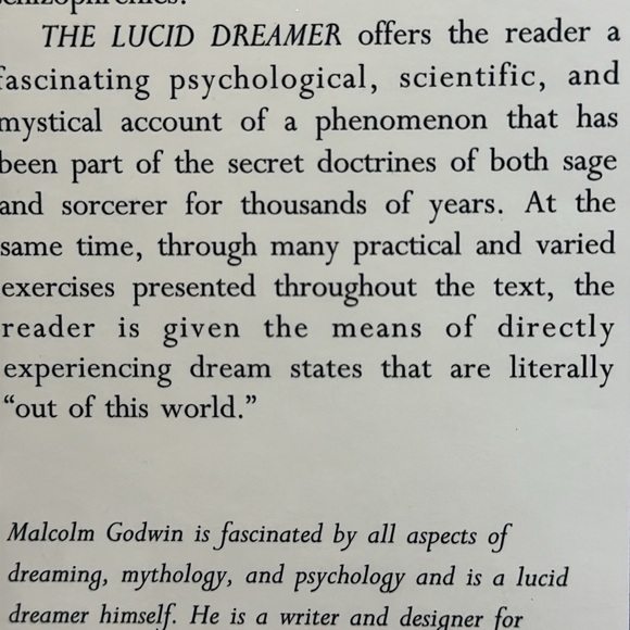 SALE!! Self help Lucid Dreamer. A Waking guide for the traveller between worlds - Picture 13 of 14